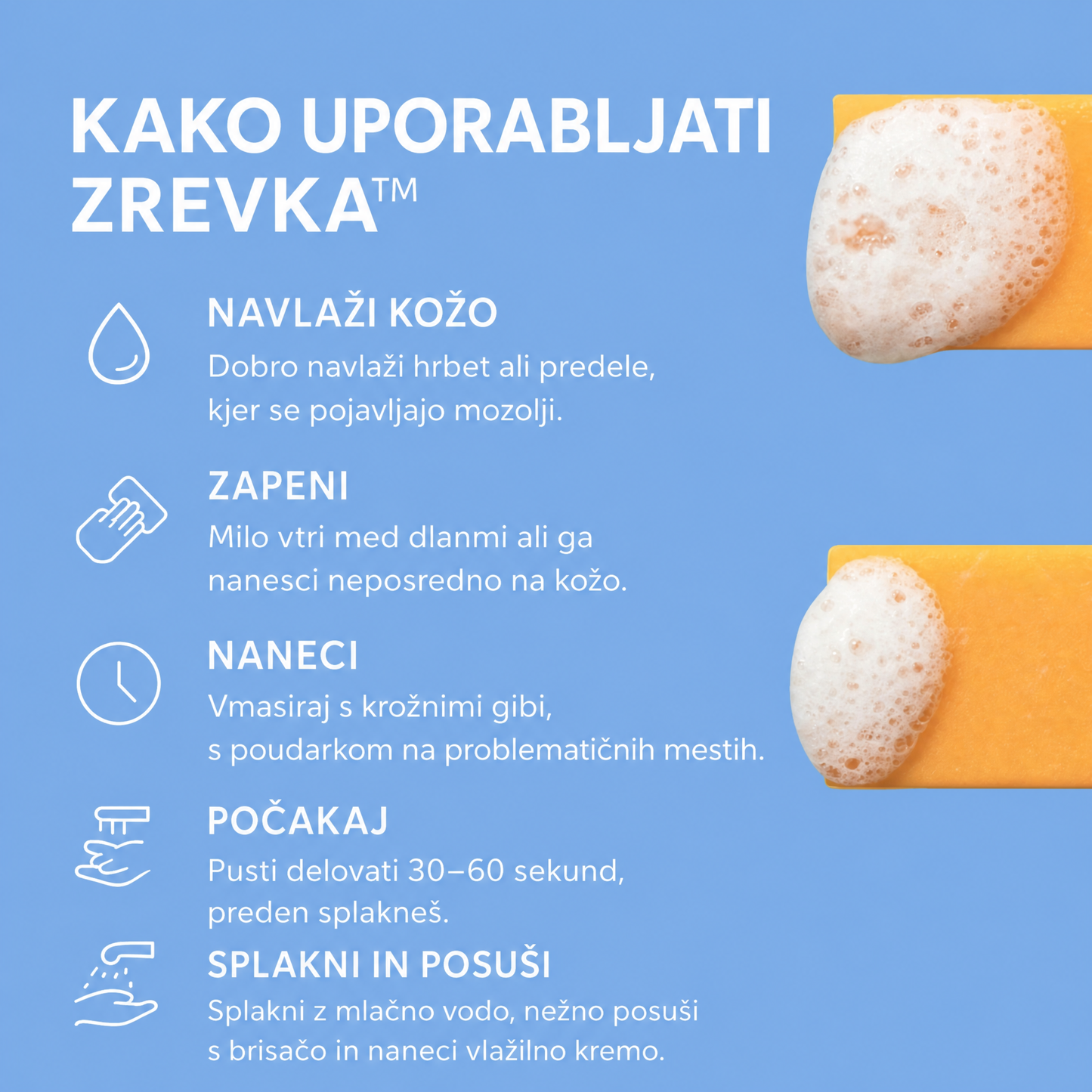 Zrevka – Naravno milo proti aknam