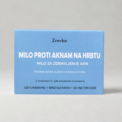 Zrevka – Naravno milo proti aknam